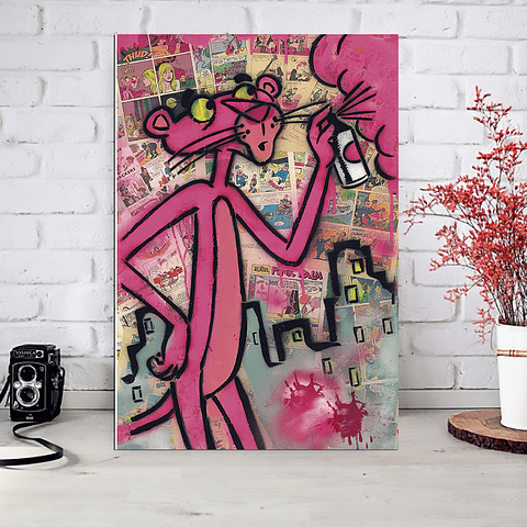 Cuadro Canvas / Pantera Rosa