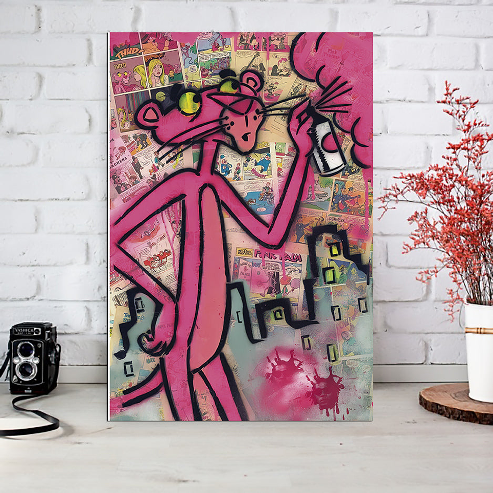 Cuadro Canvas / Pantera Rosa 2