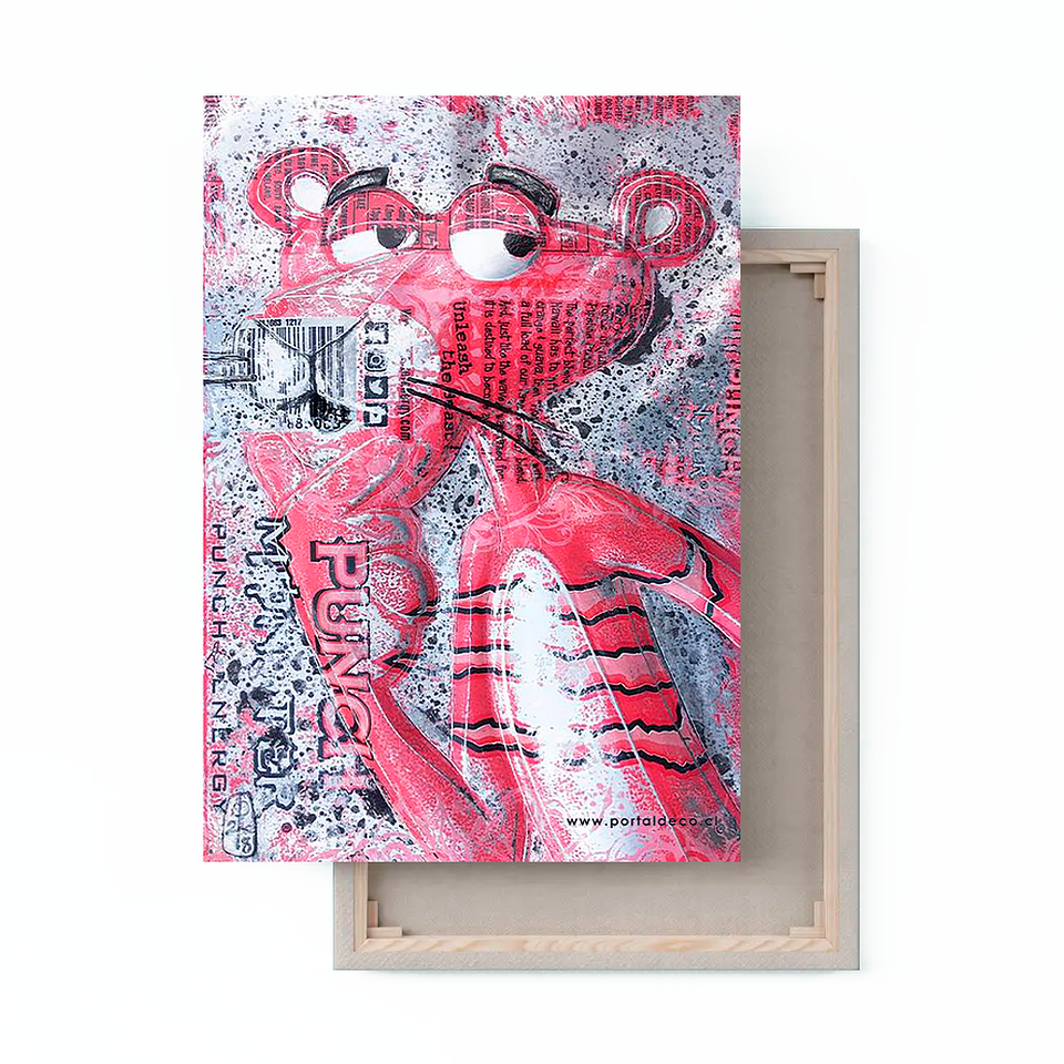 Cuadro Canvas / Pink Panther 1