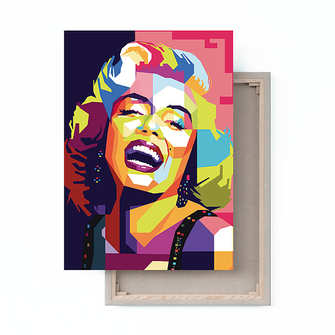 Cuadro Canvas / Pop Marilyn