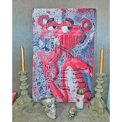 Cuadro Canvas / Pink Panther