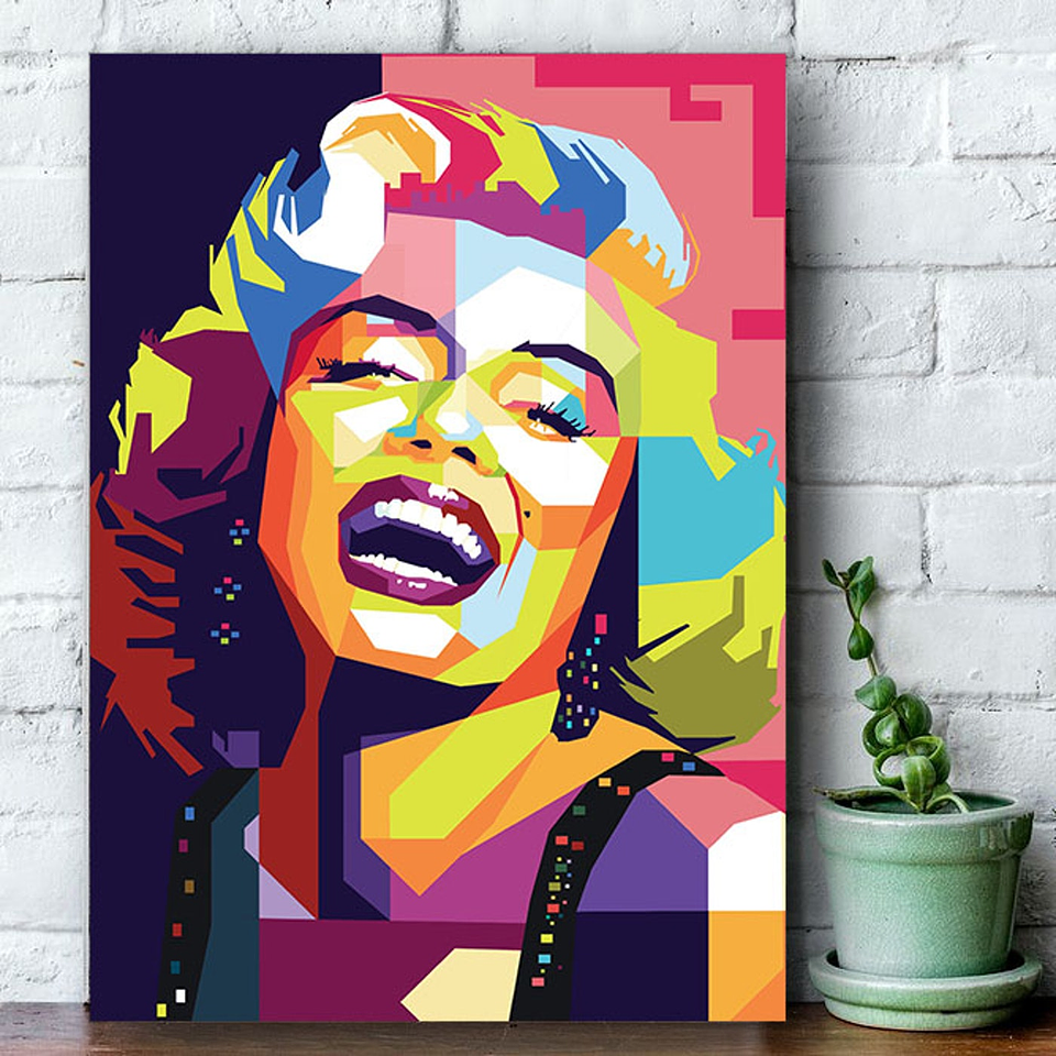 Cuadro Canvas / Pop Marilyn 2