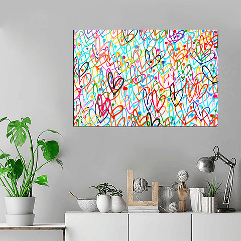 Cuadro Canvas / Love Wall