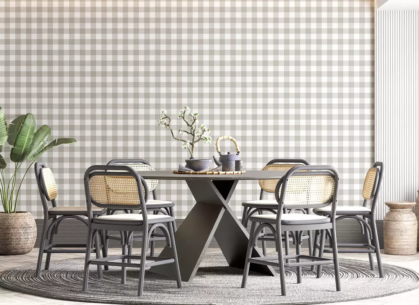 Papel Mural / 12379 (Fiori Country) 1