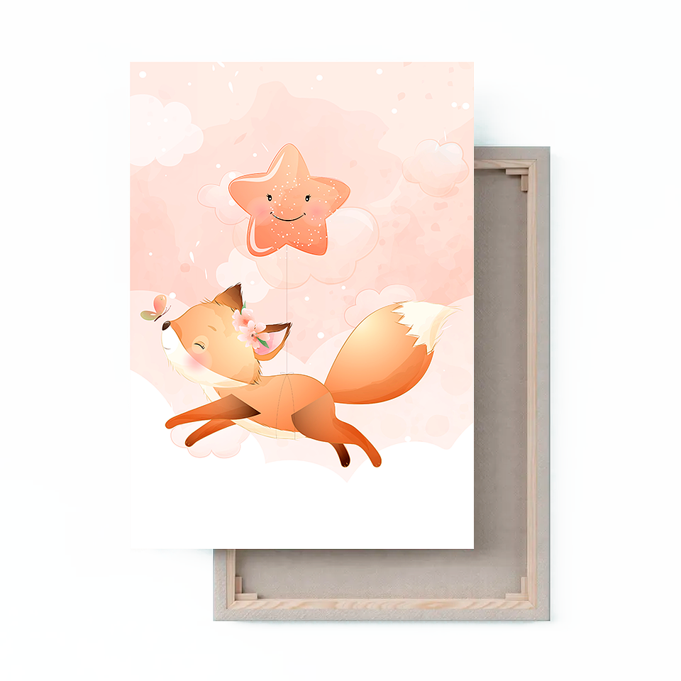 Cuadro Canvas / Fox Sky l 1