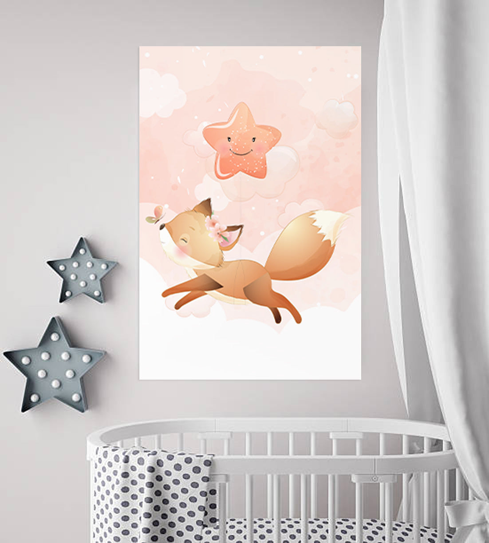 Cuadro Canvas / Fox Sky l 2