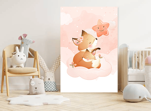 Cuadro Canvas / Fox Sky lll