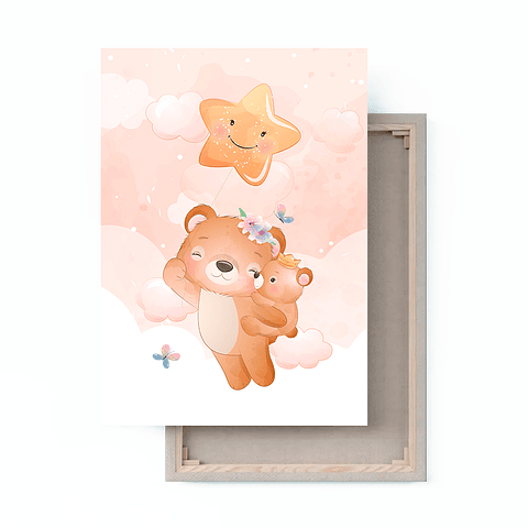 Cuadro Canvas / Bear Sky l