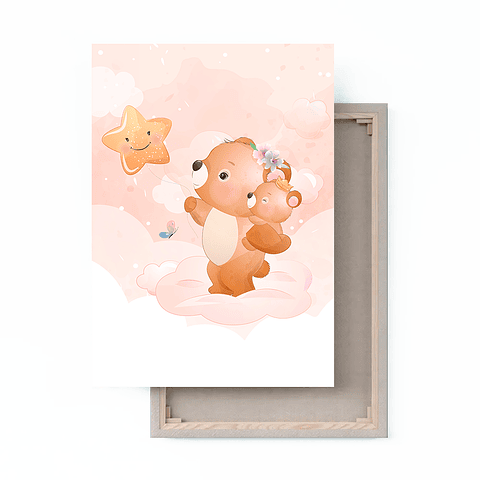 Cuadro Canvas / Bear Sky lll