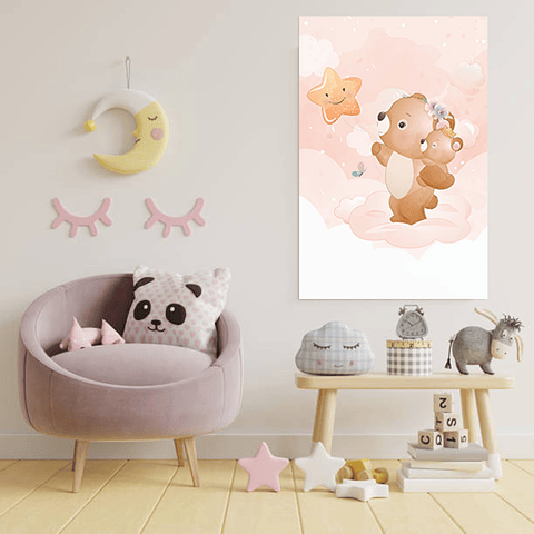 Cuadro Canvas / Bear Sky lll