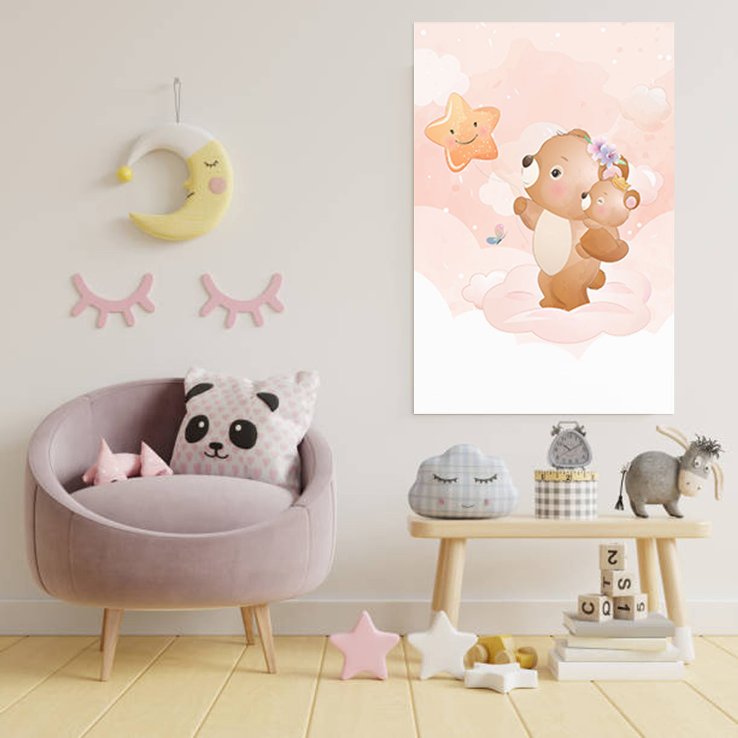 Cuadro Canvas / Bear Sky lll 2