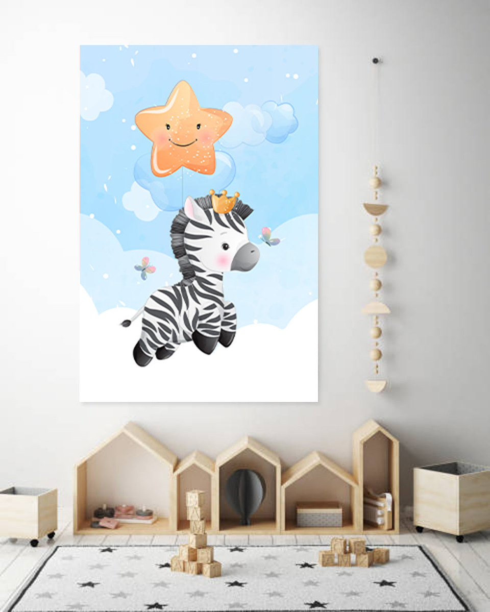 Cuadro Canvas / Zebra Sky l 2