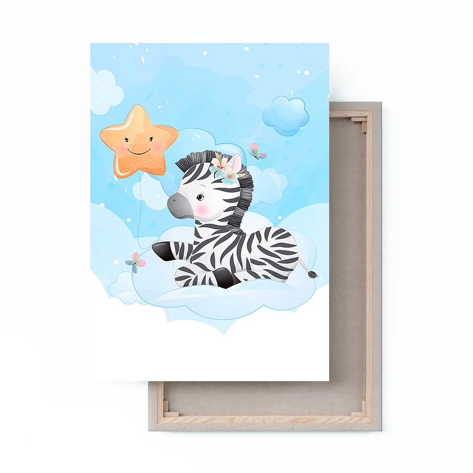 Cuadro Canvas / Zebra Sky lll 1