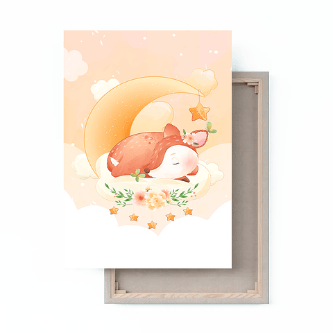 Cuadro Canvas / Deer Sky ll
