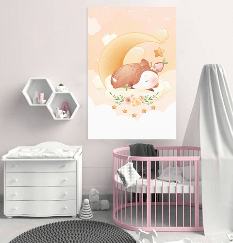 Cuadro Canvas / Deer Sky ll