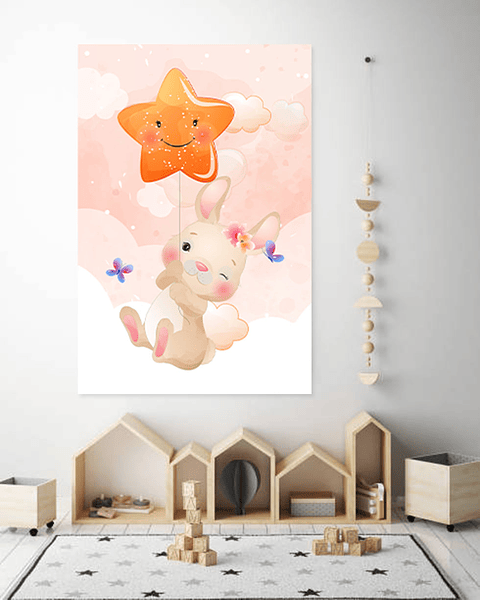 Cuadro Canvas / Rabbit Sky l