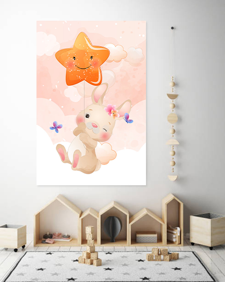 Cuadro Canvas / Rabbit Sky l 2