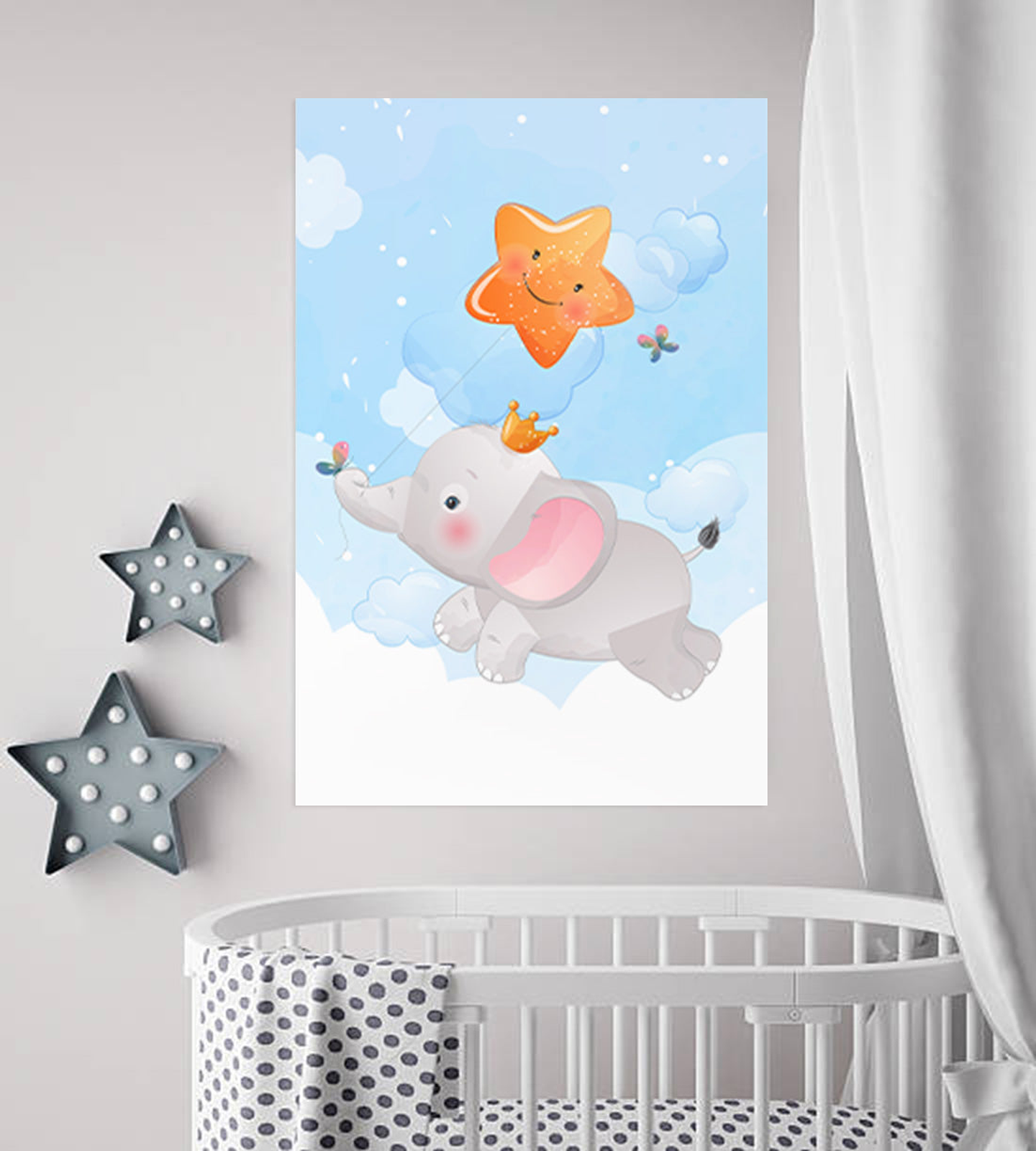 Cuadro Canvas / Elephant Sky I 3