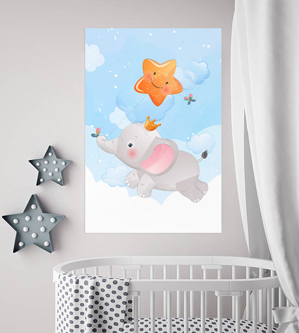 Cuadro Canvas / Elephant Sky I 3