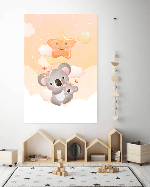 Cuadro Canvas / Koala Sky l