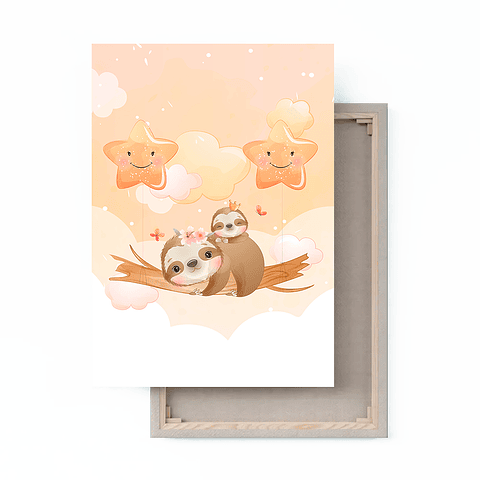 Cuadro Canvas / Sloth Sky l