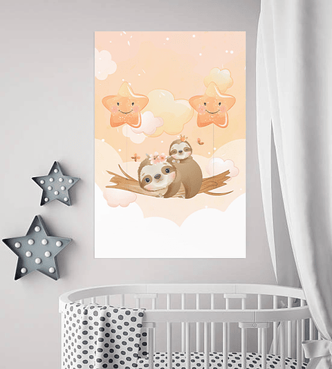 Cuadro Canvas / Sloth Sky l