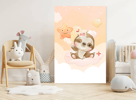 Cuadro Canvas / Sloth Sky lll