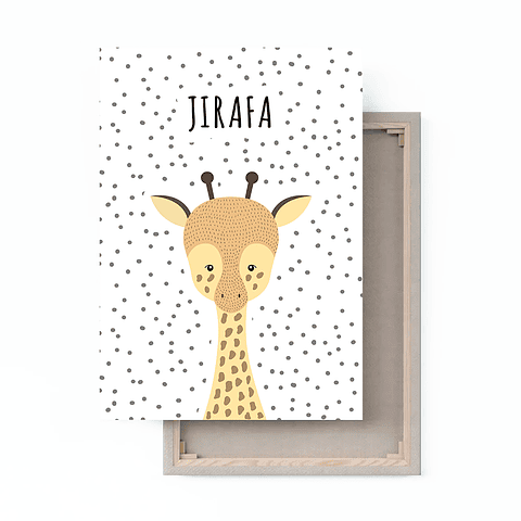 Cuadro Canvas / Jirafa
