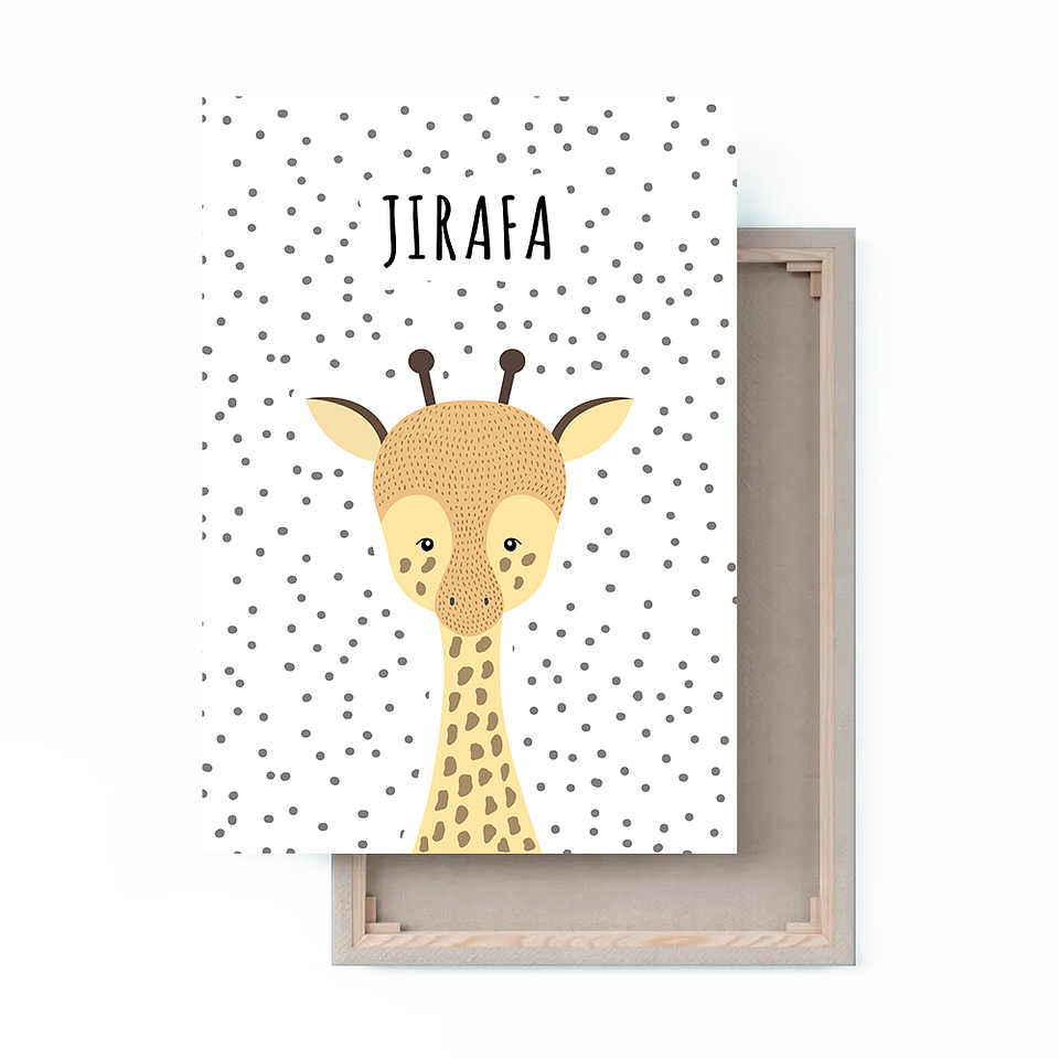 Cuadro Canvas / Jirafa 1