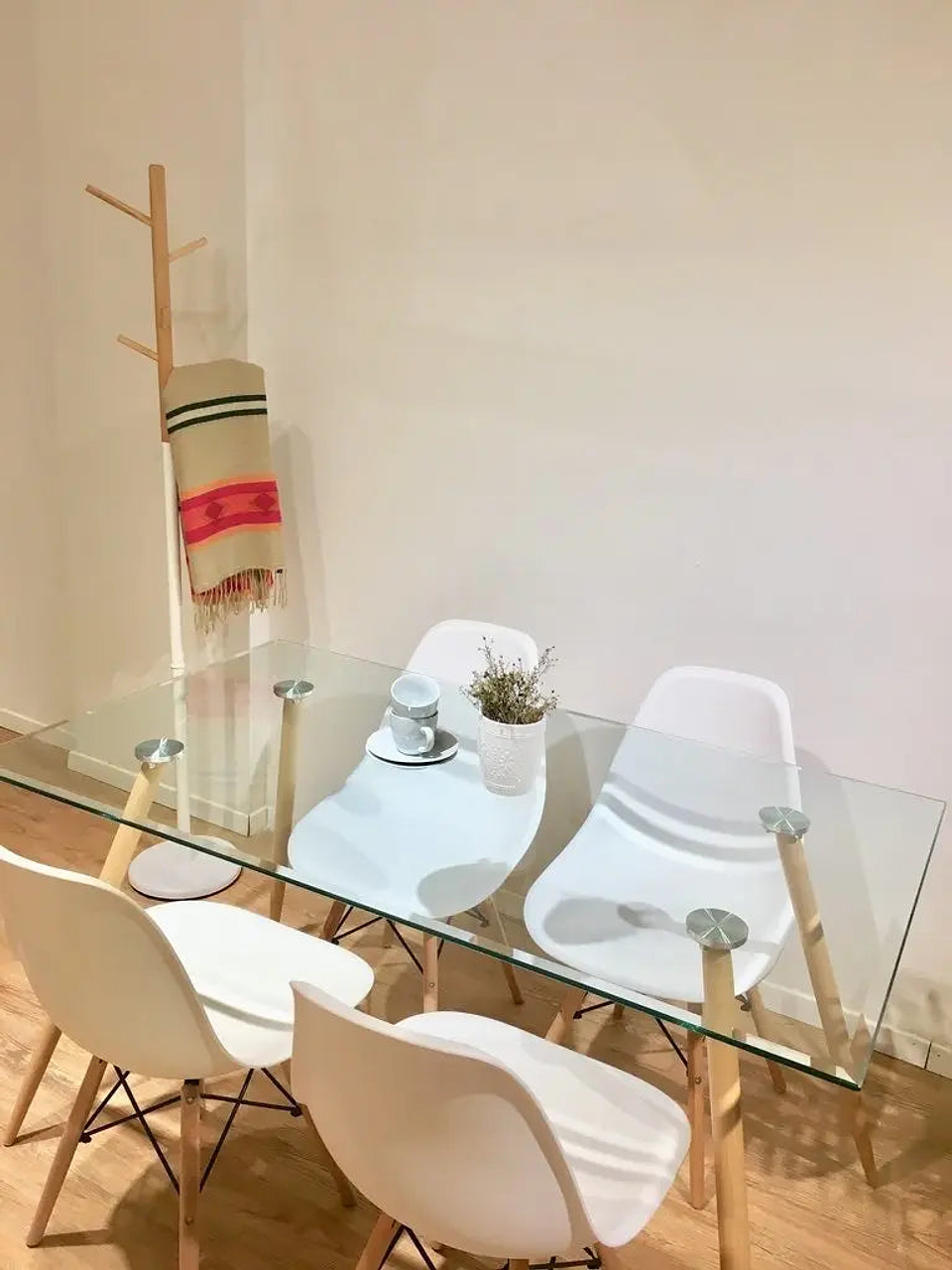 Mesa de Vidrio Rectangular 120x80 (KL) 3