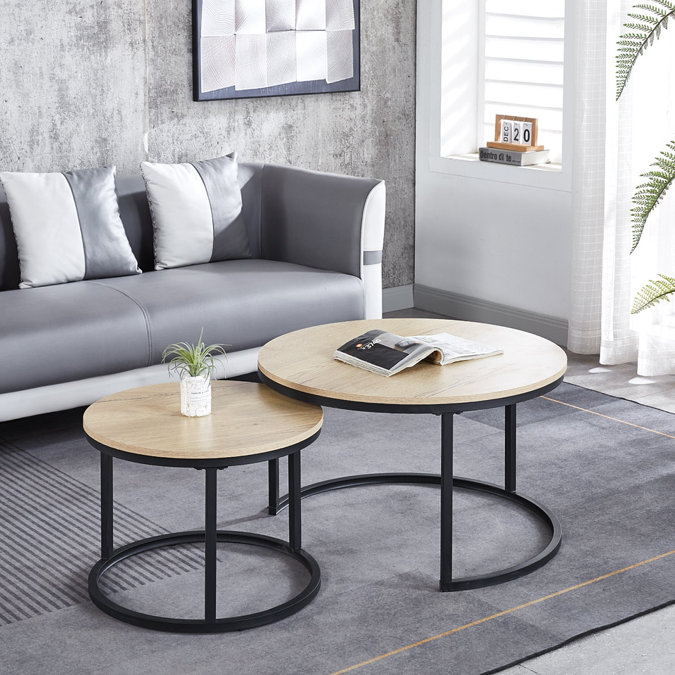 Juego Mesas Centro Wood (kl) 1