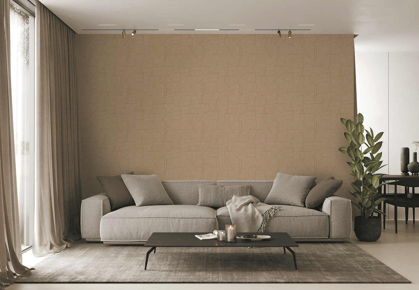 Papel Mural / 25443 (Tissé) 1