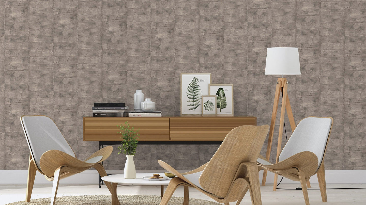 Papel Mural / 520156 (Concrete) 4