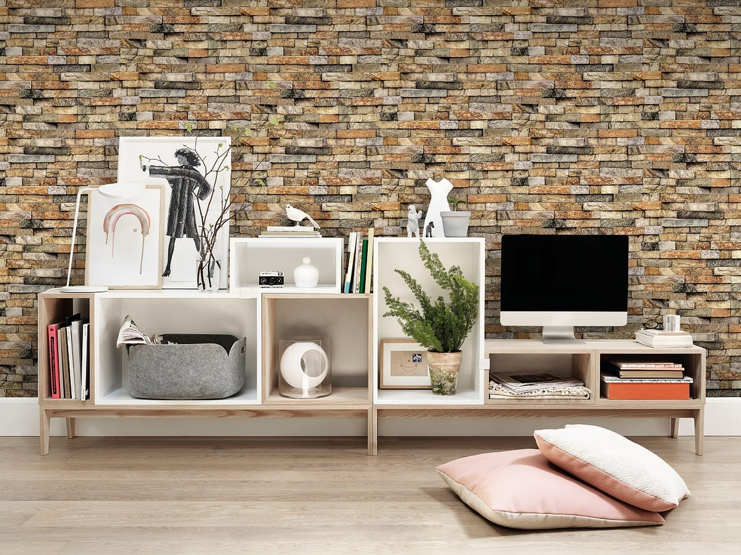 Papel Mural Piedras 8321-1 1