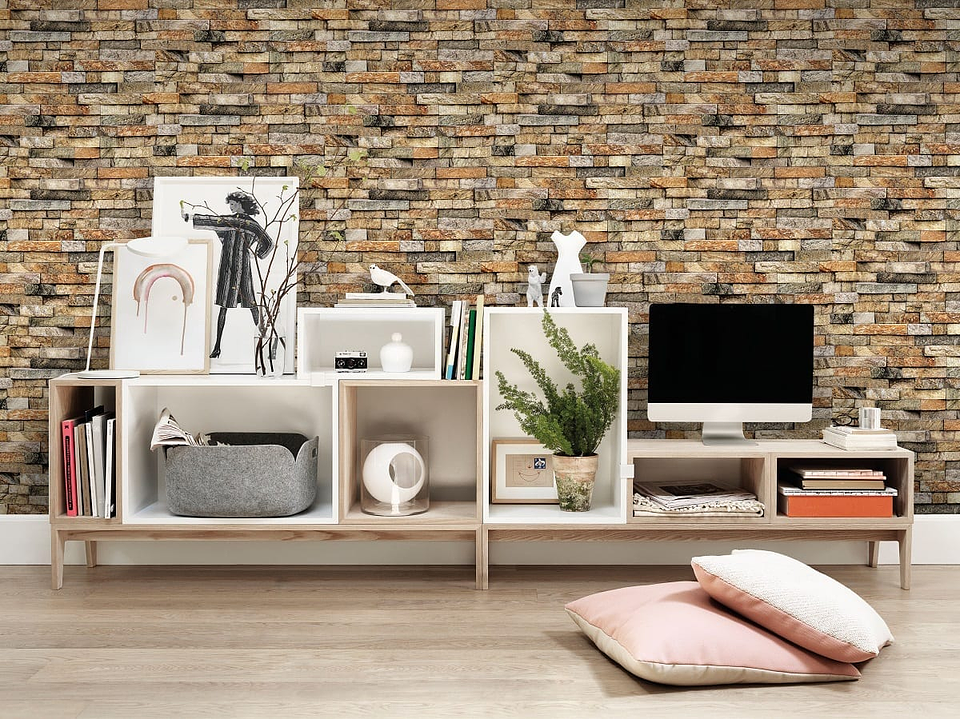 Papel Mural Piedras 8321-1 1