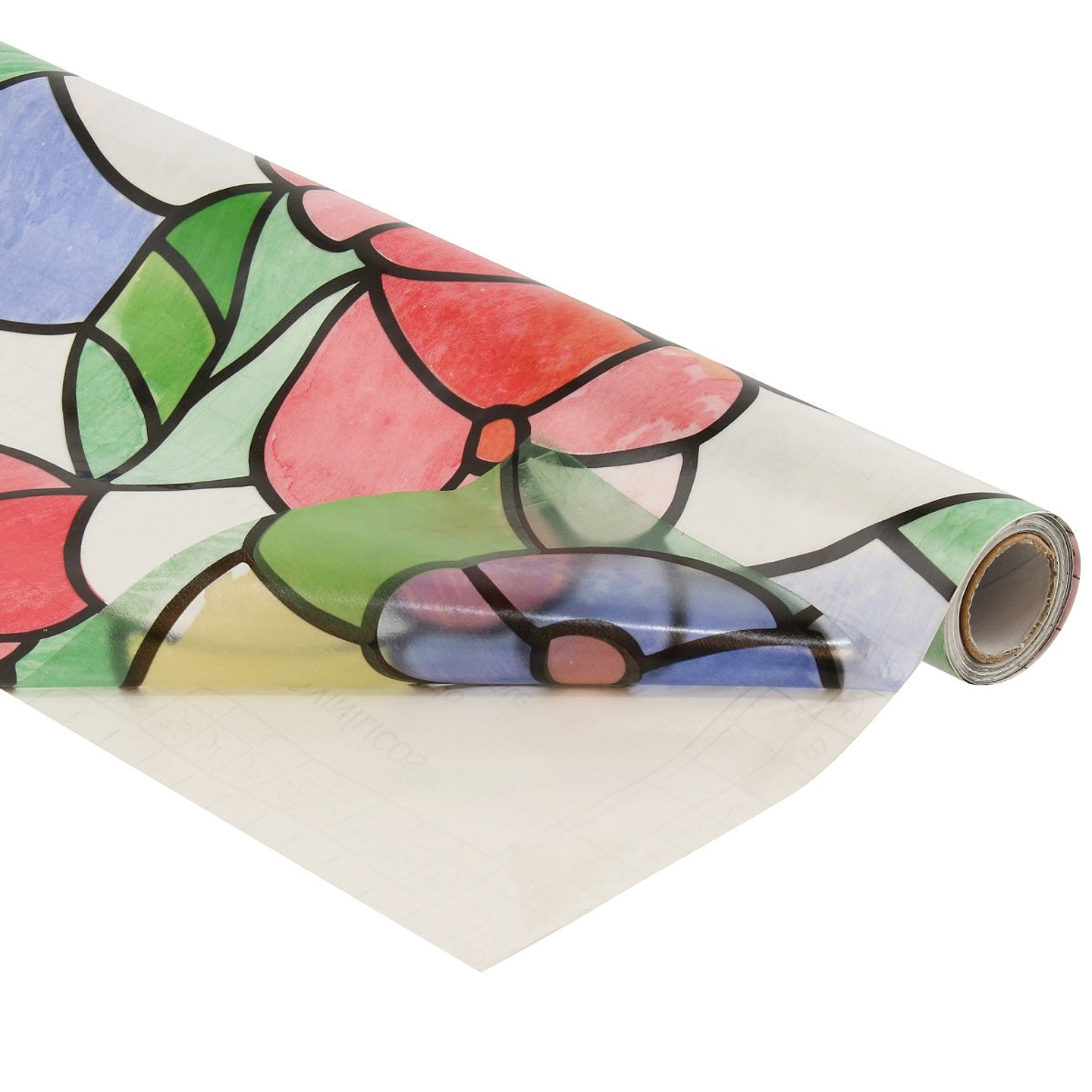 Pack 3 Rollos Vinílo Adhesivo / Flores Rojas / 29011 3