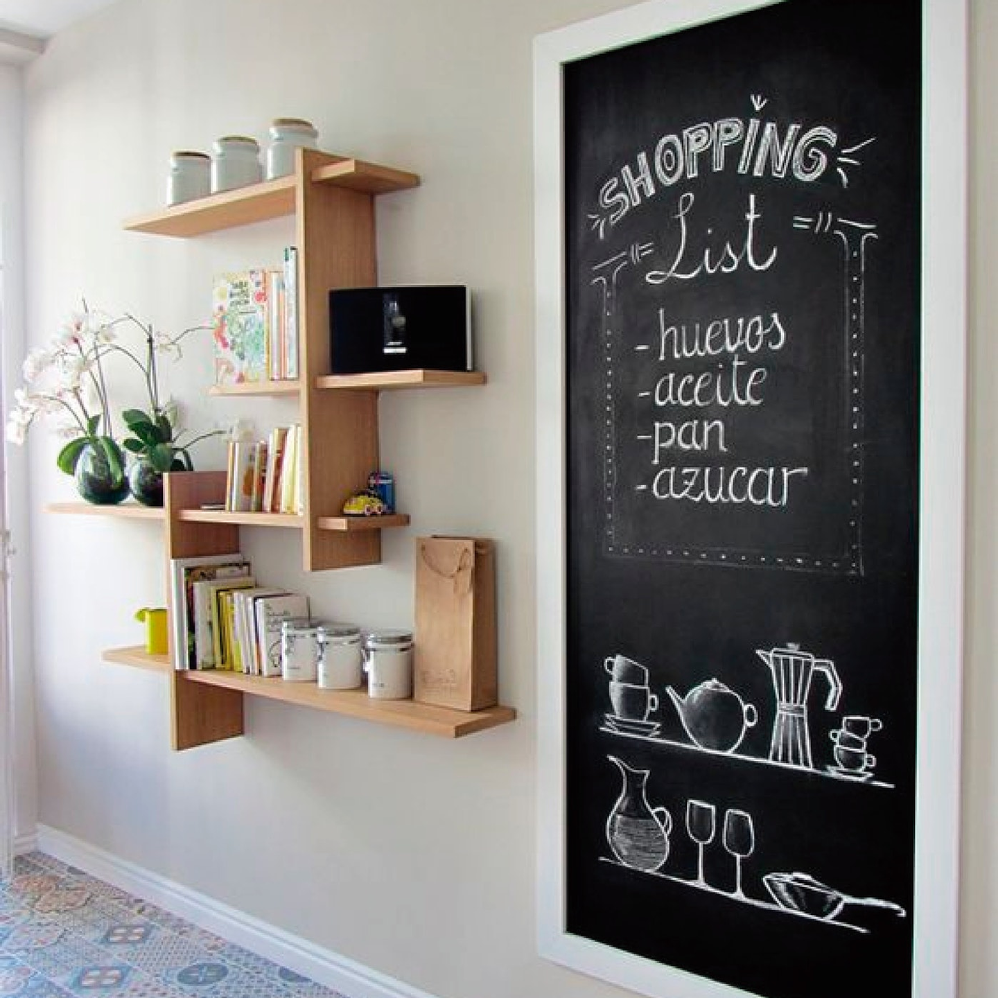 Pack 3 Rollos Vinílo Adhesivo / Pizarra Negra para Tiza 1