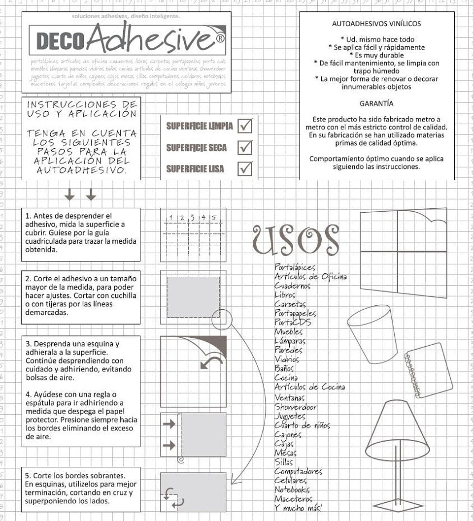 Pack 3 Rollos Vinílo Adhesivo / Puntos Blancos / 29550 5