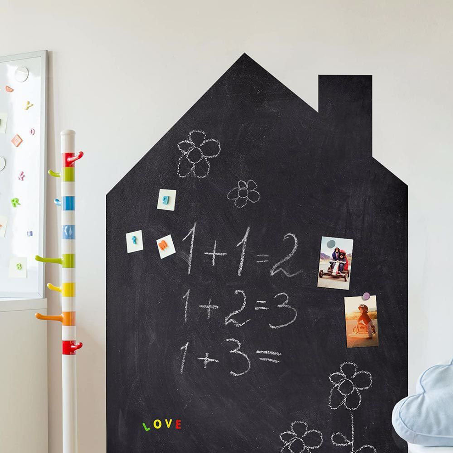 Pack 3 Rollos Vinílo Adhesivo / Pizarra Negra para Tiza 2