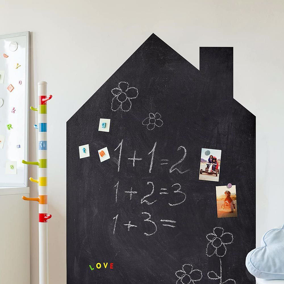 Pack 3 Rollos Vinílo Adhesivo / Pizarra Negra para Tiza 2