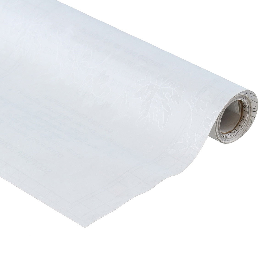 Pack 3 Rollos Vinílo Adhesivo / Transparente Hiedra / 29107 3