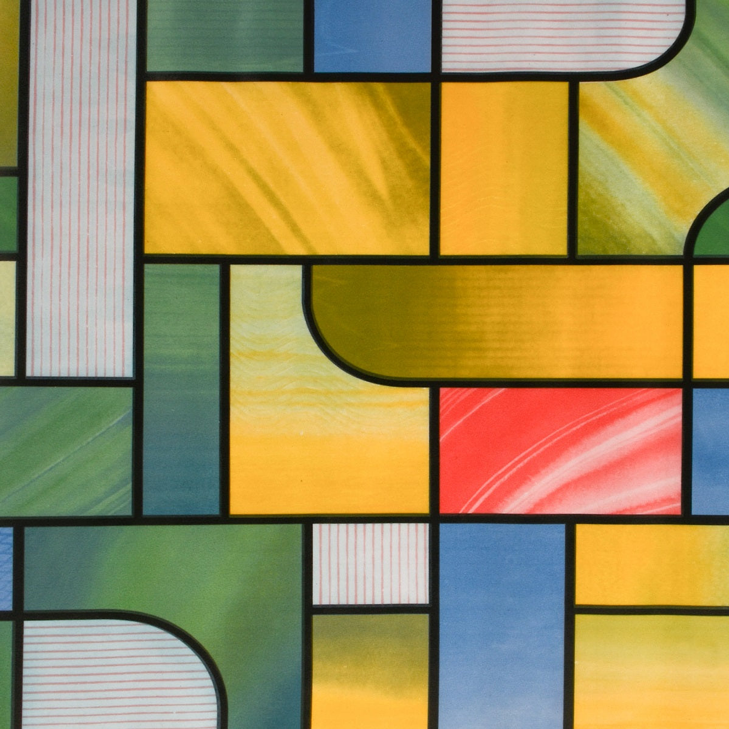 Set de 12 Rollos de Vinílo Adhesivo / Vitral / 28041 1