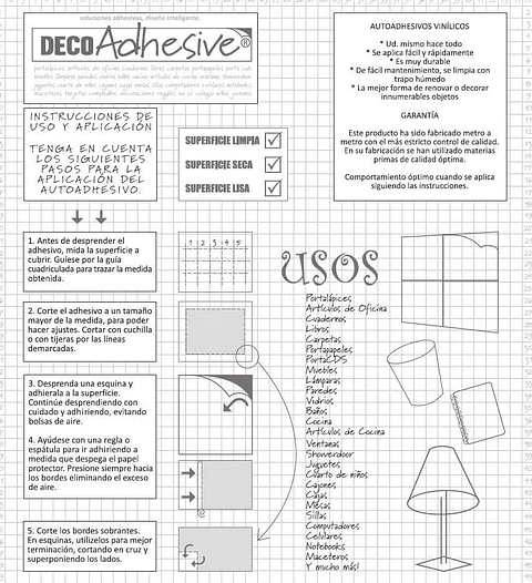 Set de 12 Rollos de Vinílo Adhesivo / Ondas / 29023