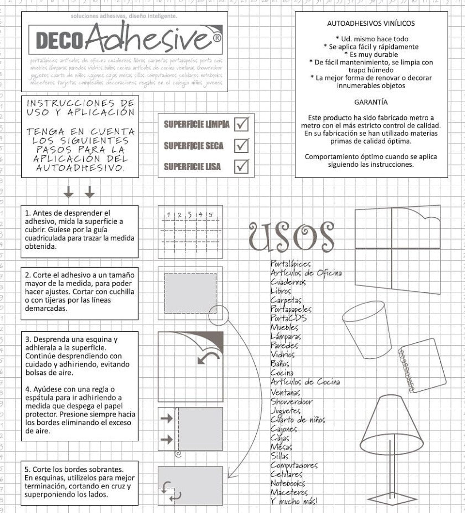Pack 3 Rollos Vinílo Adhesivo / Transparente Círculos / 29102 6