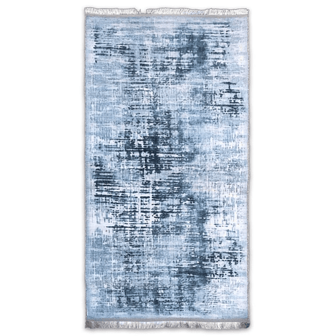 Alfombra Chenille Blue Vintage 150x78cm