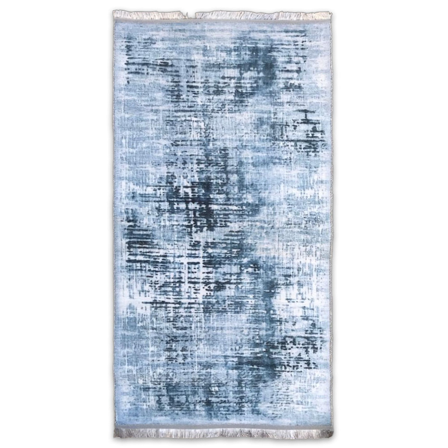 Alfombra Chenille Blue Vintage 150x78cm 1