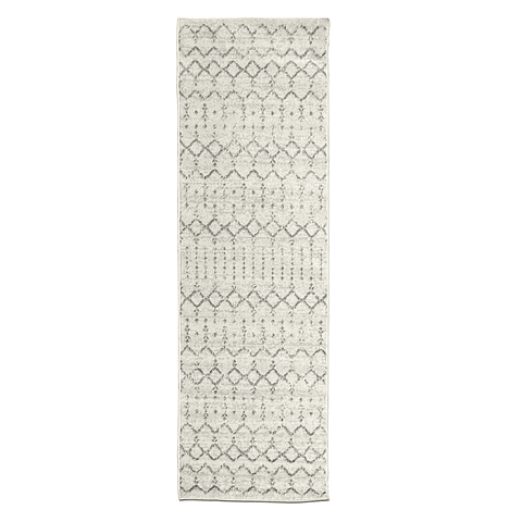 Alfombra Bohemian Snow 240x70cm