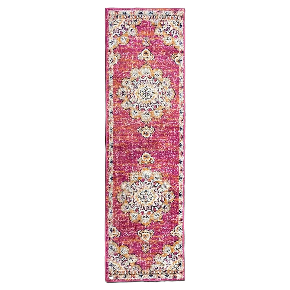 Alfombra Bohemian Pink 240x70cm 1