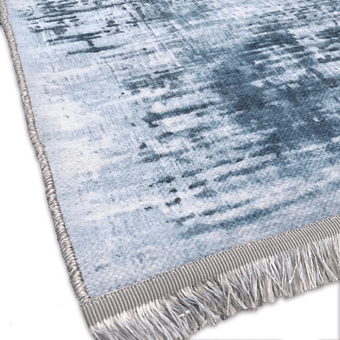 Alfombra Chenille Blue Vintage 150x78cm