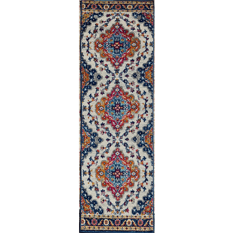 Alfombra Bohemian Blue 240x70cm